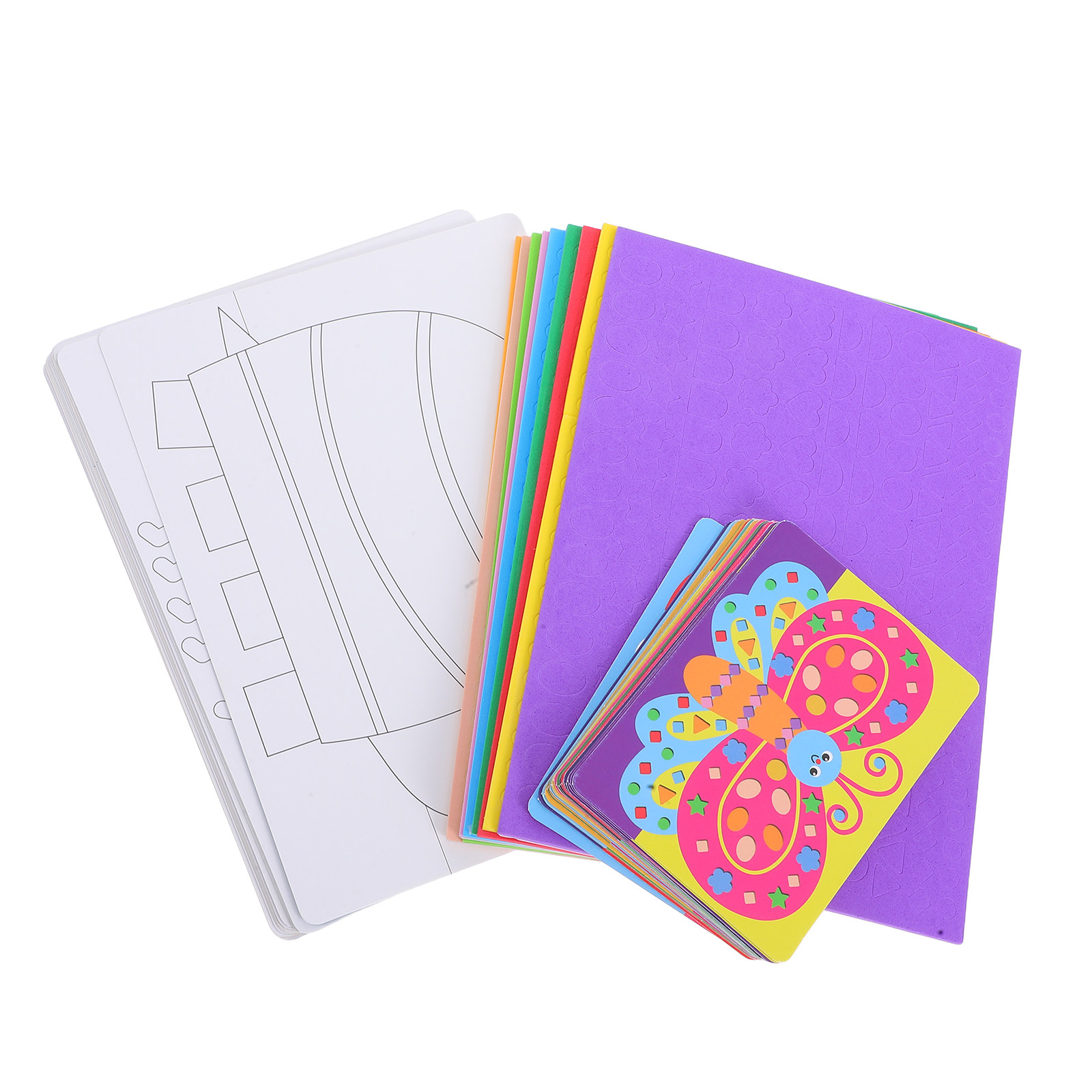 1Set DIY 3D Eva Sticker Kit Ad - Art Craft Activities For Preschoolers review and price