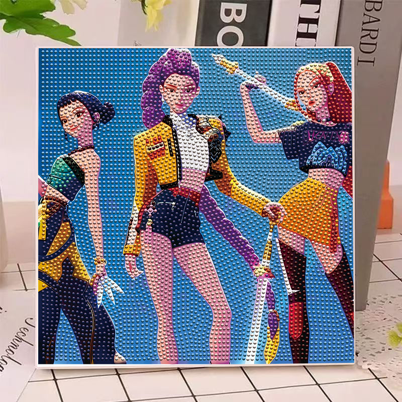 Anime Hunters Gilrs Lumi Mila  - Art Craft Decoration review and price