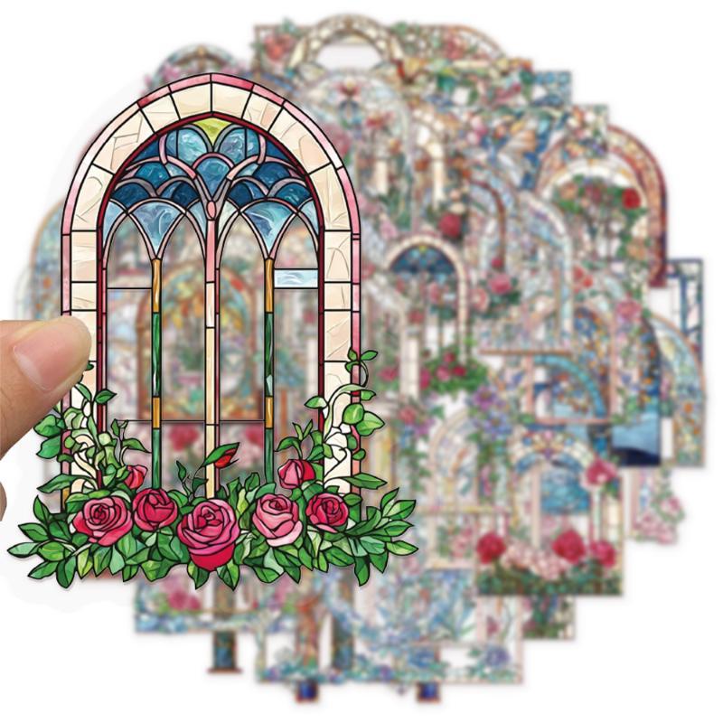 50Pcs Waterproof Vintage Flora - Art Craft Notebook review and price
