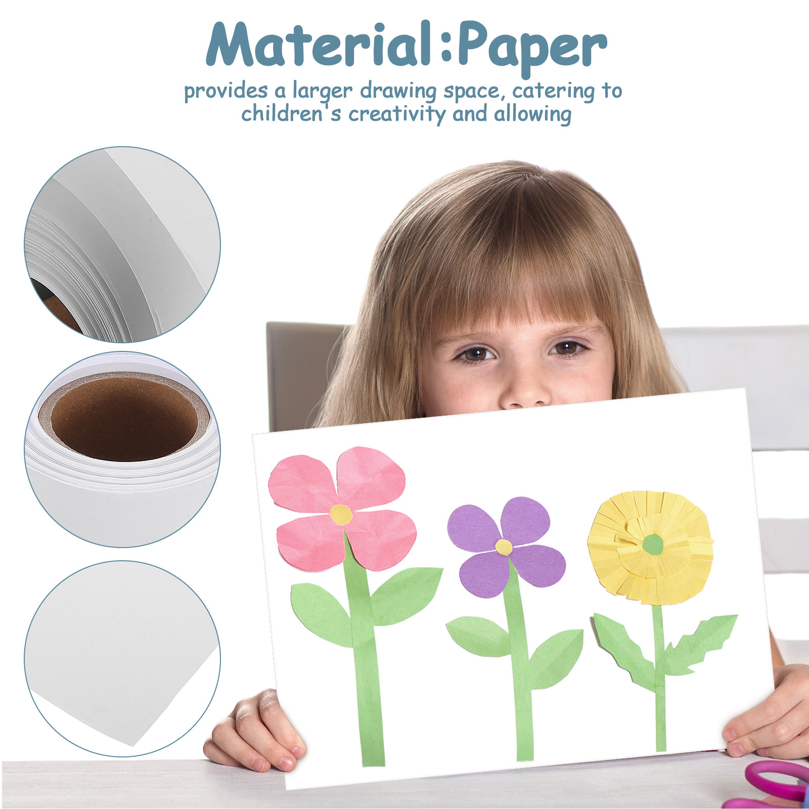 Extra Long White Card Paper Ro - Art Craft Activities For Preschoolers review and price