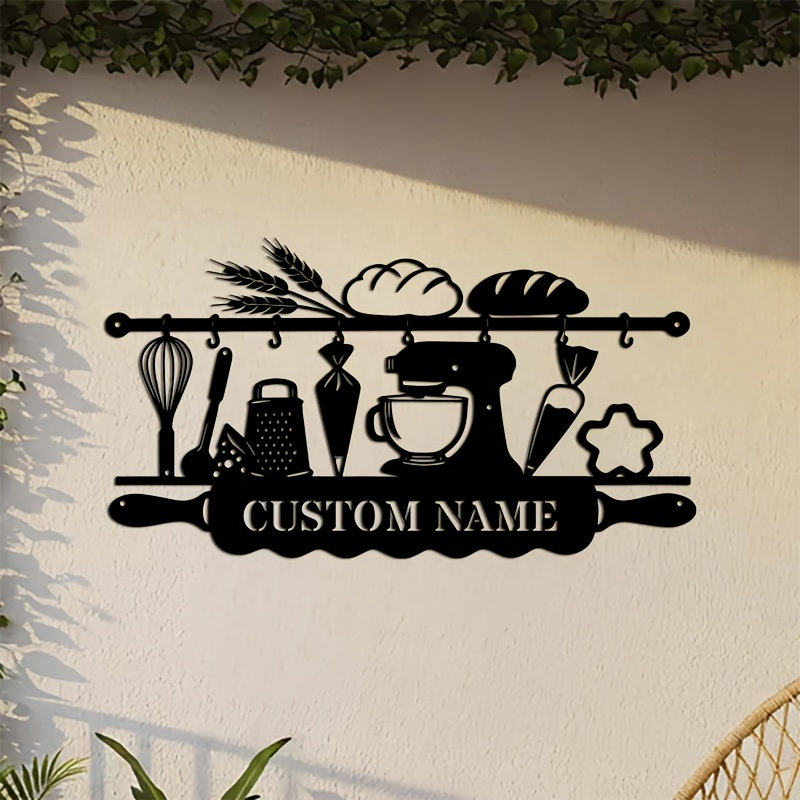 Personalized Kitchen Iron Wall - Art Craft Kitchen review and price