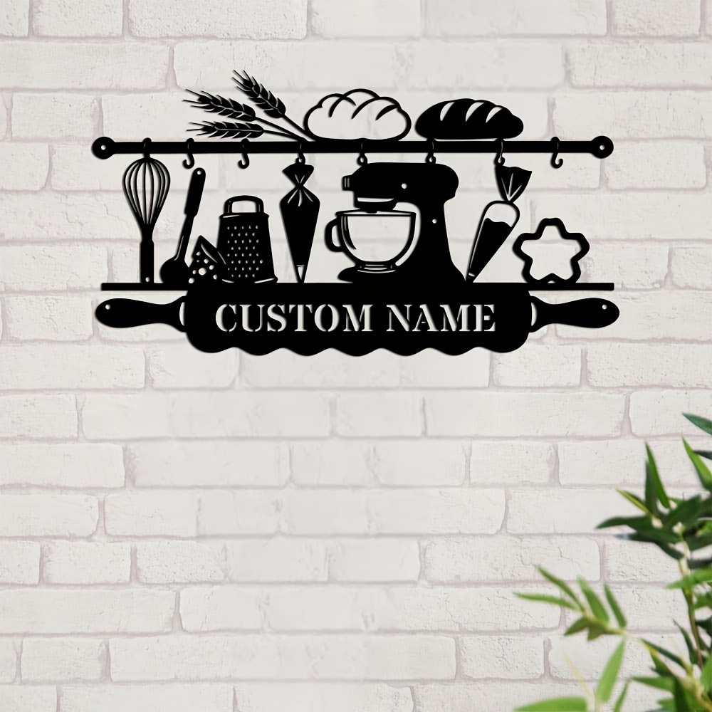 Personalized Kitchen Iron Wall - Art Craft Kitchen review and price