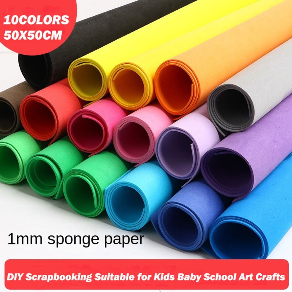 New Colorful Sponge Paper EVA  - Art Craft Show review and price