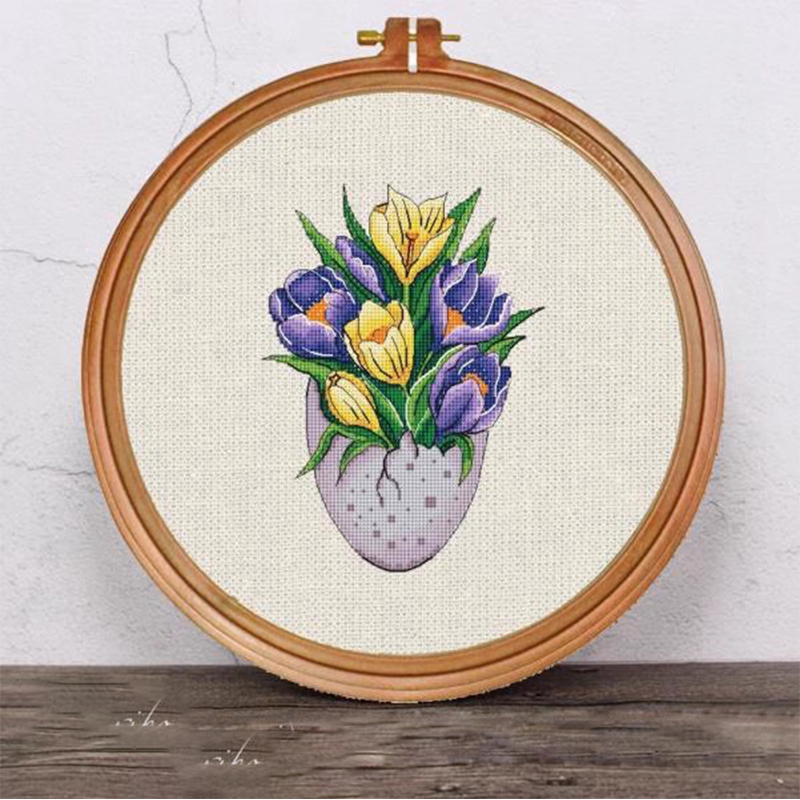 11127 Cross Stitch Kits Embroi - Punch Needle Kit review and price