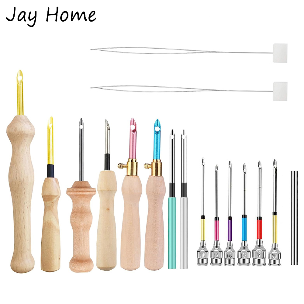 Punch Needle Kit Wooden Embroi - Punch Needle Kit review and price