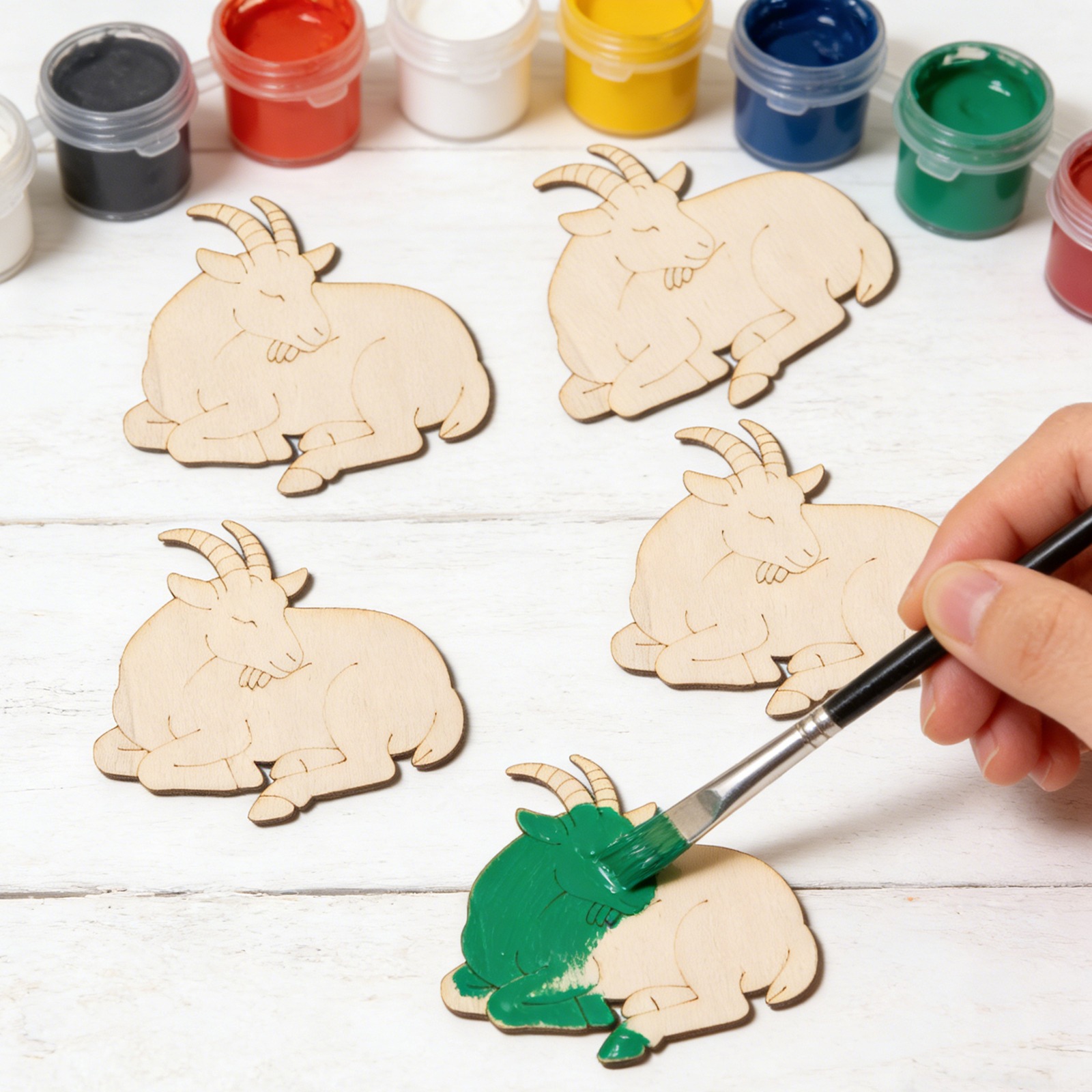 10pcs/set Unfinished Wood Shee - Art Craft Decoration review and price