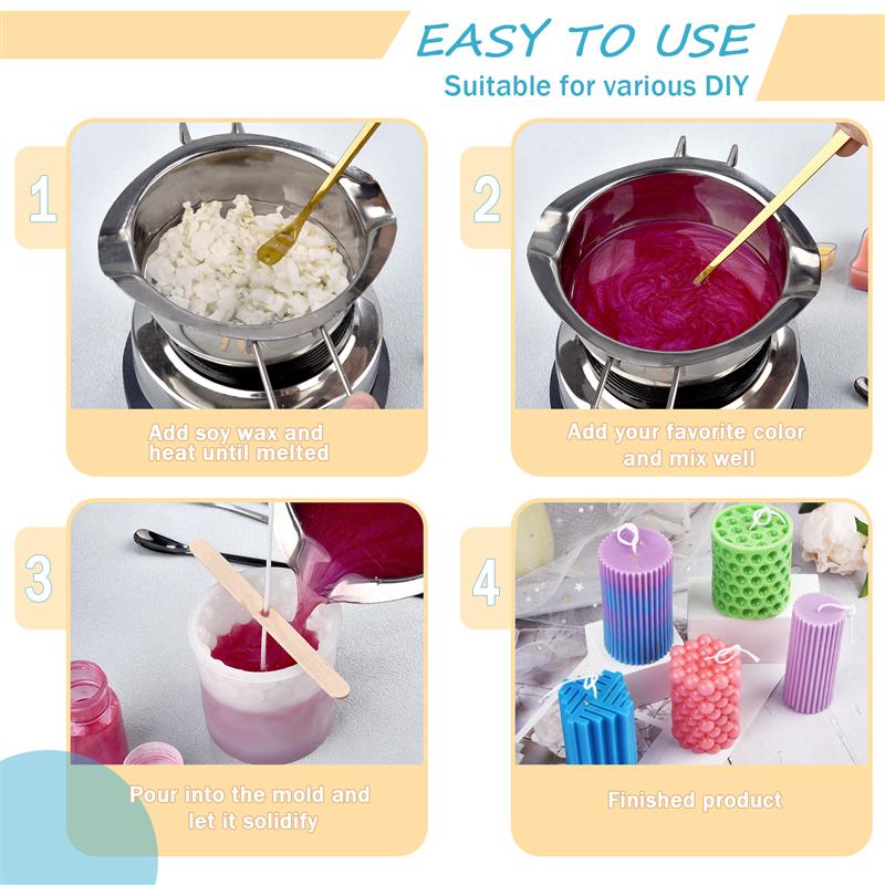 100/500g/1kg Pure Soy Wax Para - Candle Making Wax review and price