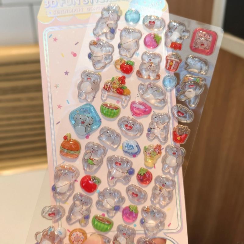 Embossed Animal Sticker Adhesi - Art Craft Notebook review and price
