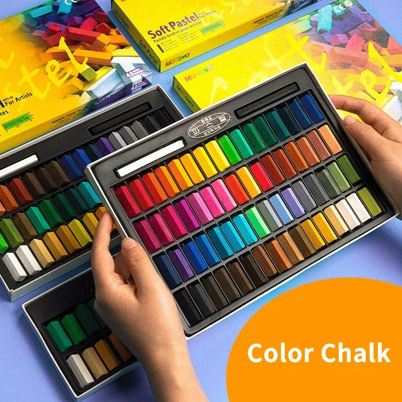 24/32/48/64 Color Chalk Set Co - Chalk Pastel Set review and price