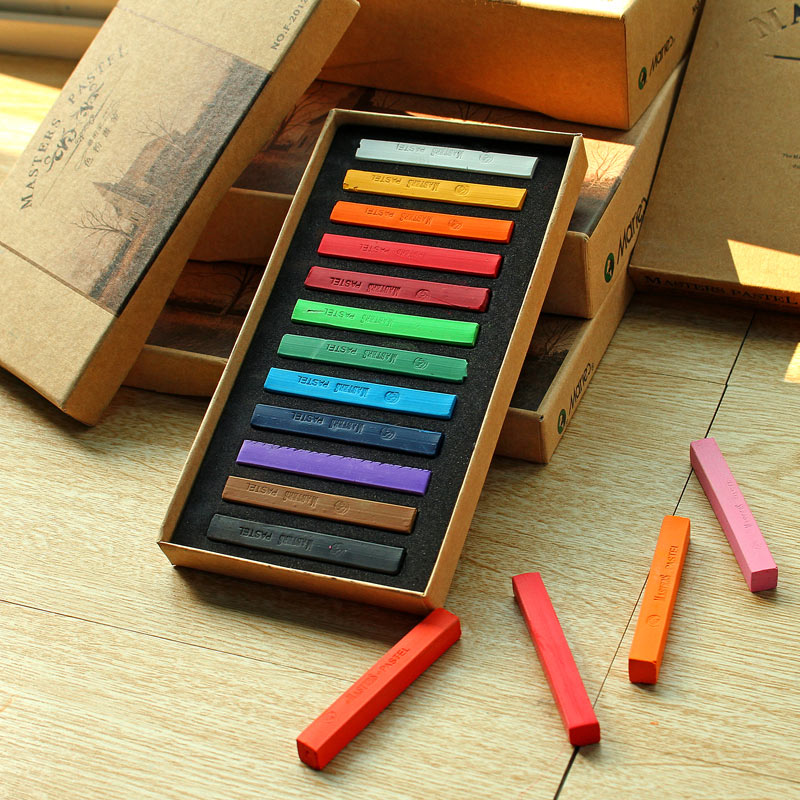 Crayons Soft Dry Pastel 12/24/ - Chalk Pastel Set review and price