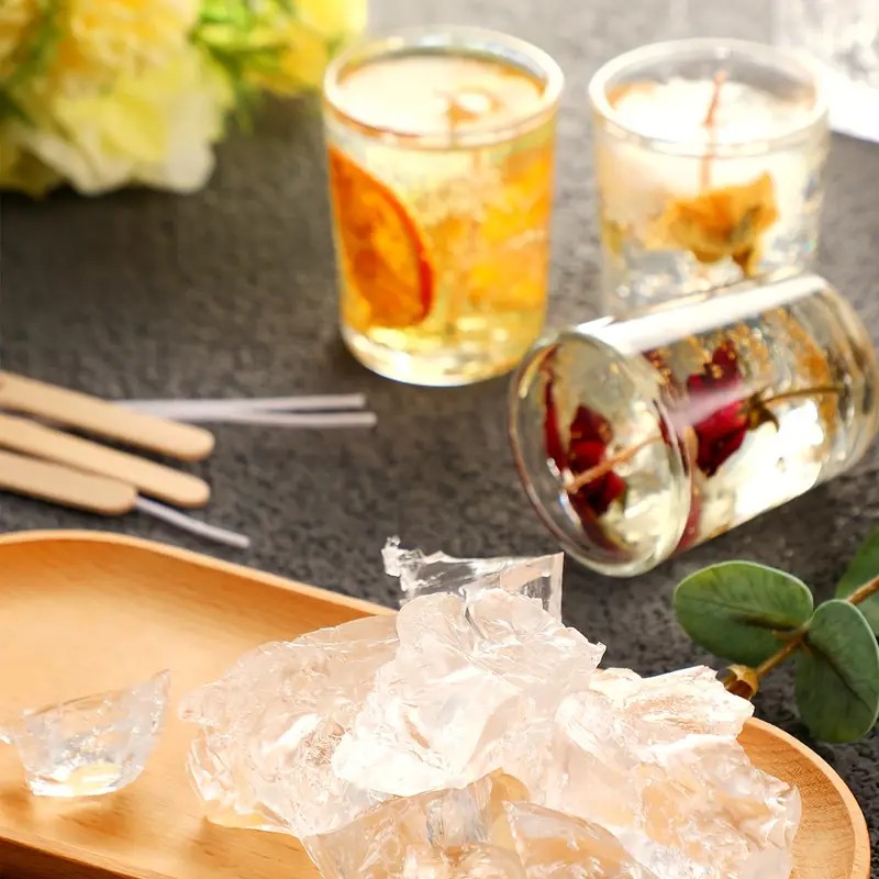Transparent Crystal Wax, Jelly - Candle Making Wax review and price